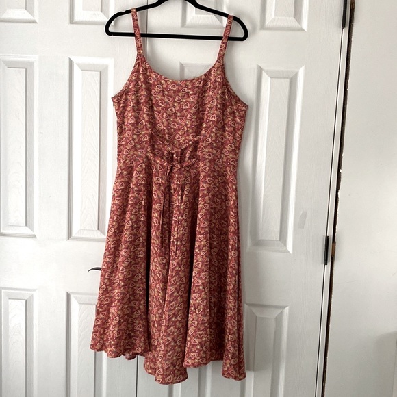 Desert Diva by Sherry Holt heart pattern 100% rayon - Picture 2 of 3